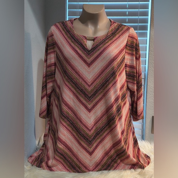 JM Collection Women’s 3X Top - Picture 1 of 4